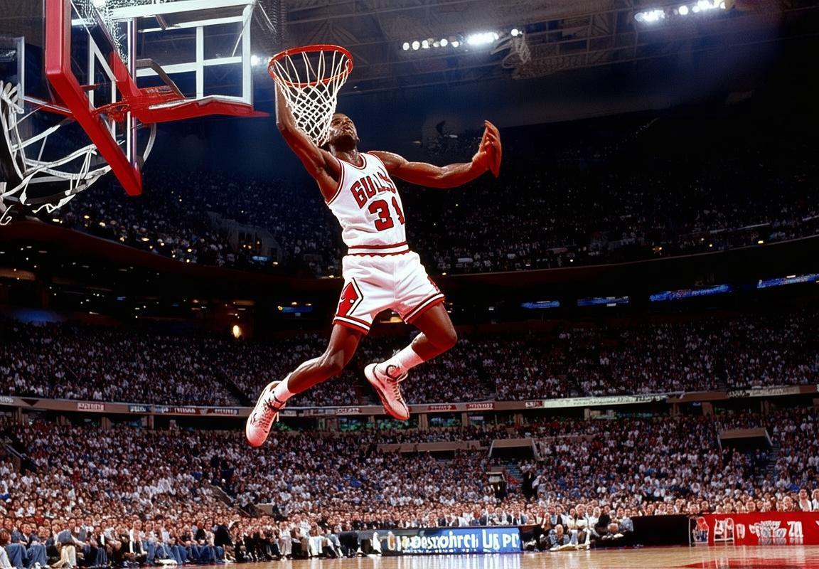 乔丹1996公牛传奇战：45分制胜灰熊，篮球巅峰时刻回顾